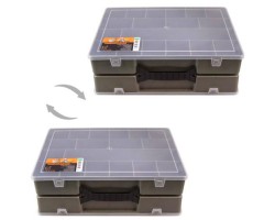 Органайзер двойной 355*250*110 черный (32571) ALLOID-foto3