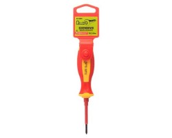 Отвертка диэлектрическая 1000В, VDE крест PH0 3х60мм (SD-03060) ALLOID