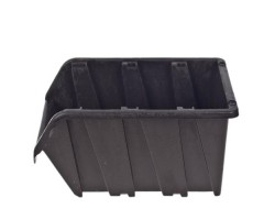 Емкость для метизов вставная средняя 230х160х120 мм (чёрная) (011110) ALLOID-foto2