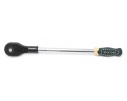 Трещотка реверсивная удлиненная с резиновой ручкой 3/4"(24зуб., L-760мм) ROCKFORCE RF-8026760