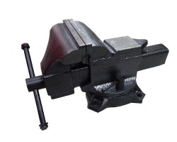 Тиски стальные поворотные с наковальней 5" - 125мм Forsage F-6540205A(6540205)