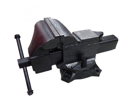 Тиски стальные поворотные с наковальней 5" - 125мм Forsage F-6540205A(6540205)