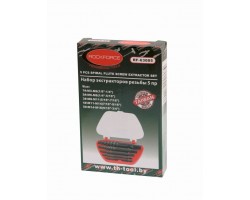 Набор экстракторов резьбы 5 предметов(М3-М18; Ø:3-6мм, 6-8мм, 8-11мм, 11-14мм, 14-18мм), в пластиковом футляре ROCKFORCE RF-63005-foto2