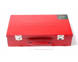 Набор головок ударных глубоких с удлинителем 150мм,16 предметов 3/4" 6гр.(17,19,21,22,24,27,30,32,34,35,36,38,41,46,50мм,36мм-12гр.),в метал. кейсе ROCKFORCE RF-6163MPB-foto2