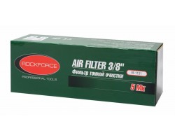 Фильтр воздушный 3/8"(55мл,5Мк,3000л/мин, 5-60°C, max входное/выходное давление: 15/10bar) ROCKFORCE RF-1131-foto2