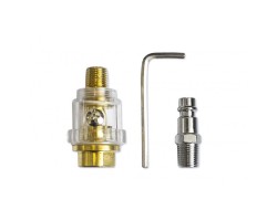 Пневмогайковерт ударный''Twin Hammer''с регулировкой1/2''+набор глубоких головок(17,19,21мм,960Hм,8500об/мин,6.3bar,256л/мин+лубрикатор+ штуцер) RF-4142B-foto6