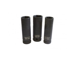 Пневмогайковерт ударный''Twin Hammer''с регулировкой1/2''+набор глубоких головок(17,19,21мм,960Hм,8500об/мин,6.3bar,256л/мин+лубрикатор+ штуцер) RF-4142B-foto7