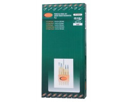 Набор зубил и выколоток, 5 предметов(зубила:13х130, 5х130мм; выколотки:4х150, 3х120мм; керно:120мм), в пластиковом держателе ROCKFORCE RF-5054-foto2