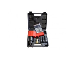 Пневмогайковерт ударный''Twin Hammer''с регулировкой1/2''+набор глубоких головок(17,19,21мм,960Hм,8500об/мин,6.3bar,256л/мин+лубрикатор+ штуцер)-foto9