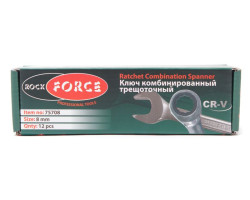 Ключ комбинированный трещоточный 8мм ROCKFORCE RF-75708-foto2