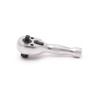 Трещотка реверсивная короткая двухсторонняя с накаткой 1/4"-3/8" (72зуб., L-100мм) ROCKFORCE RF-803322