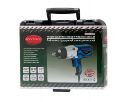 Гайковерт ударный электрический в комплекте со сменными головками 17,19,21,23мм 1/2"(220V,1020W,2600 об/мин, 480 Нм)+сменные угольные щетки, в кейсе ROCKFORCE WR35-980P-foto4