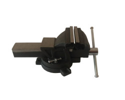 Тиски стальные поворотные с наковальней 5"-125мм FORCEKRAFT FK-6540105-foto4