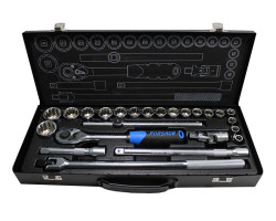 Набор инструментов 24 предмета 1/2" (12гр.)(10-32мм) Forsage F-4246-9M