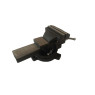 Тиски стальные поворотные с наковальней 5"-125мм FORCEKRAFT FK-6540105