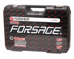 Набор инструментов 172 предмета 1/4", 3/8", 1/2" (6гр.)(4-32мм) Forsage F-41723-5-foto3