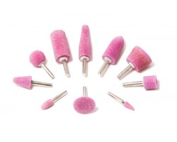 Набор камней абразивных, 10 предметов(хвостовик 6мм), в блистере ROCKFORCE RF-GSK010-foto2