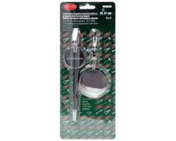 Набор зеркал смотровых с телескопическим держателем и магнитом, 3 предмета(диам.35мм, диам.51мм, L:140-630мм), в блистере ROCKFORCE RF-617A2-foto2