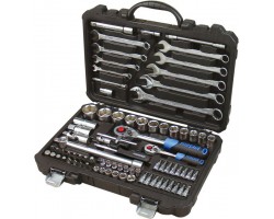 Набор инструмента 82 предмета1/4"&1/2" (6-гр.)(4-32мм) Forsage F-4821-5