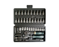 Набор инструмента 46 предметов 1/4" (6-гран.)(4-14мм) ROCKFORCE RF-2462-5