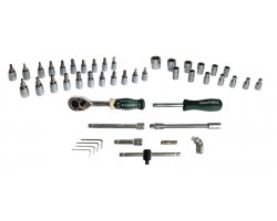 Набор инструмента 46 предметов 1/4" (6-гран.)(4-14мм) ROCKFORCE RF-2462-5-foto4