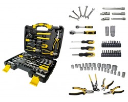 Набор инструментов 65 предметов 1/4''3/8''(6гр.)(4-24мм) FORCEKRAFT FK-3651-foto3