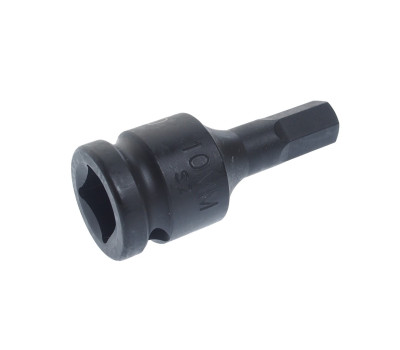 Головка ударная HEX 10мм L= 60мм 1/2"; Головка ударная HEX 10мм L= 60мм 1/2";