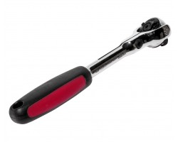 Трещотка с вращающейся головкой 1/4"; 72зубца 152мм-foto2