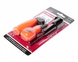 Отвертка с угловым переходником 90° (+2 биты PH2*25мм и держатель)-foto2