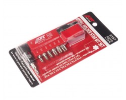 Набор бит 1/4"; TORX T10-T40 с Г-образным переходником 8ед.-foto2