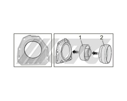 Комплект для установки заднего сальника коленвала VAG-foto2