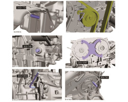 Набор фиксаторов ГРМ FORD, MAZDA-foto3