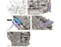 Набор фиксаторов ГРМ FORD, MAZDA-foto2