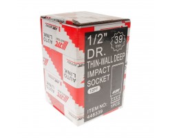 Головка ударная глубокая 1/2"; 12гр. 39мм L=82мм-foto3