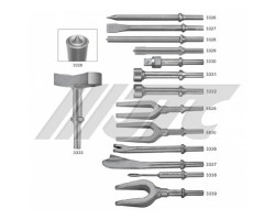 Зубило для молотка пневматического 175мм, конусное-foto3