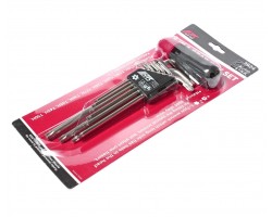 Набор ключей TORX удлиненных T10H-T50H с отверстием 9ед.-foto2