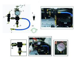 Набор для тестирования давления в радиаторе 28ед.-foto2