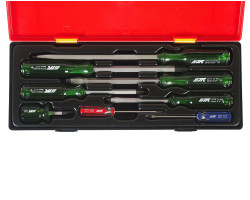 Набор отверток PH0-PH3, SL3.0-SL8.0 цельнометаллических 8ед.-foto3