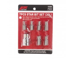 Набор бит 10мм TORX T25-T55 7ед.