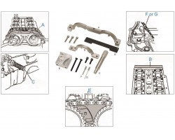 Набор фиксаторов OPEL, CHEVROLET 1.0, 1.2, 1.4-foto3