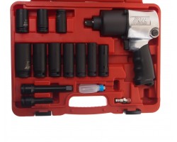 Гайковерт пневматический с набором ударных головок 15ед. (3202 JTC)-foto3
