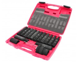 Набор головок ударных TORX, HEX 3/4"; 16ед.