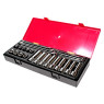 Набор инструмента TORX ключи E6-E24, головки 1/2"; E10-E24 24ед.