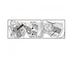 Набор фиксаторов для дизельного двигателя RENAULT, NISSAN, OPEL, BENZ 1.6DCI R9M, 2.0DCI M9R, 2.3DC-foto2