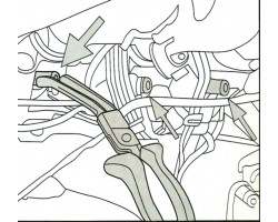 Клещи для коннектора свечи накаливания-foto2