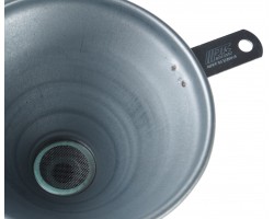 Воронка с гибким наконечником металлическая 370мм-foto2