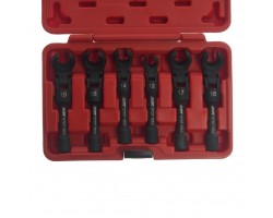 Набор ключей разрезных шарнирных 3/8"; 6ед.-foto3