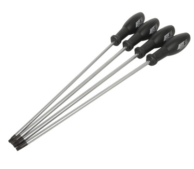 Набор отверток удлиненных TORX Т20, Т25, Т27, Т30, 250мм 4ед.
