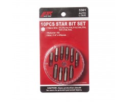Набор бит 1/4"; TORX T7-T40 10ед.