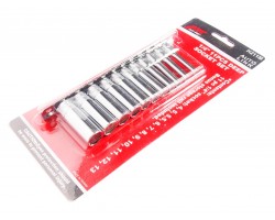 Набор головок торцевых глубоких на планке 1/4"; 11ед.-foto2